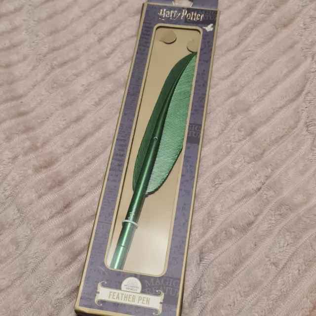 Harry Potter Feather Pen Hogwart Slytherin Novelty