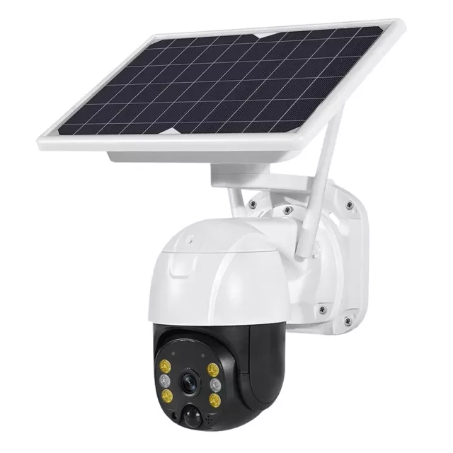 Batería Solar CCTV Camera Hogar Inalámbrico Exterior Sistema de Seguridad HD Ptz