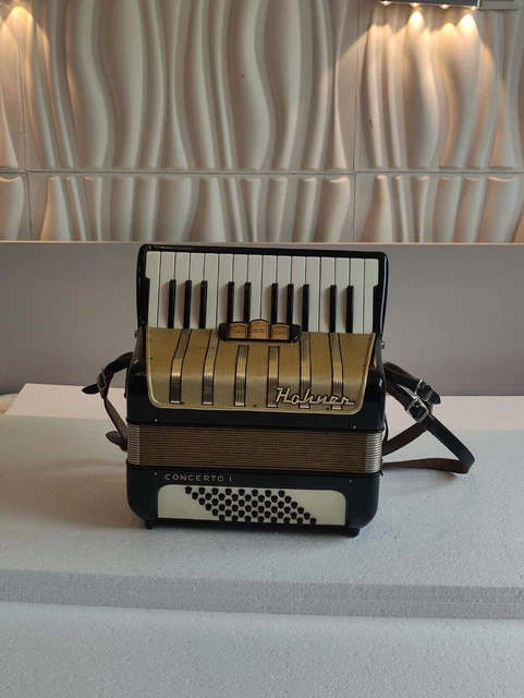 Piano accordion akkordeon  HOHONER CONCERTO I 48 bass