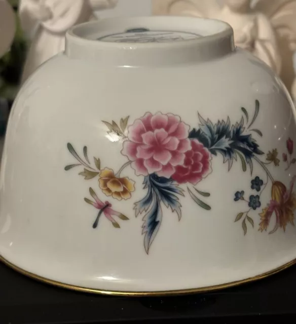 Avon American Heirloom Independence Day 1981 Dragon Flower Bowl Japan  Preowned