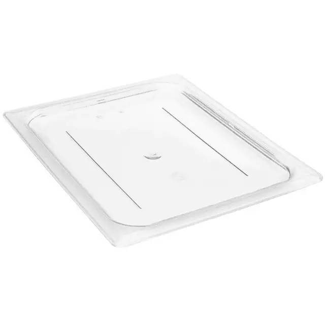 Cambro 1/2 Gn Polycarbonate Hotel Pan Flat Lid, 6Pk Clear 20Cwc-135