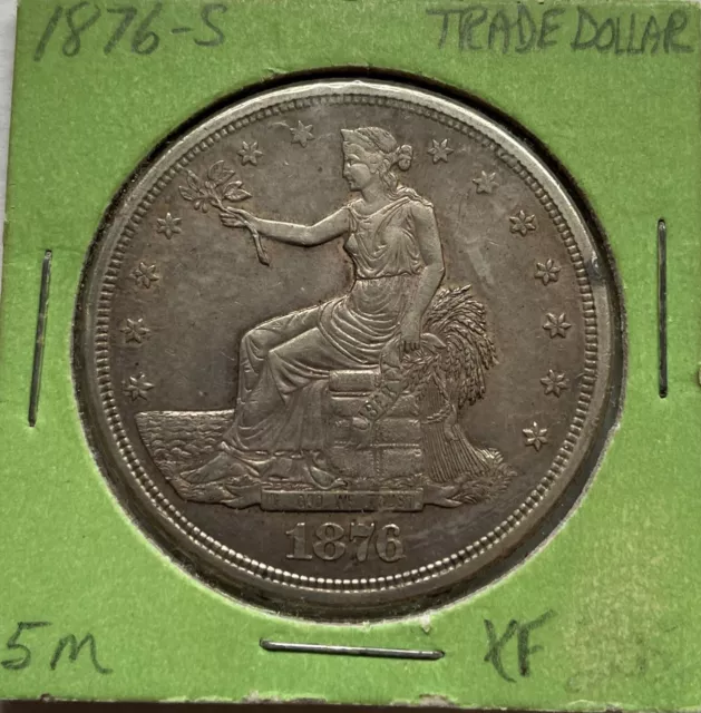Very Nice 1876 S Trade Dollar