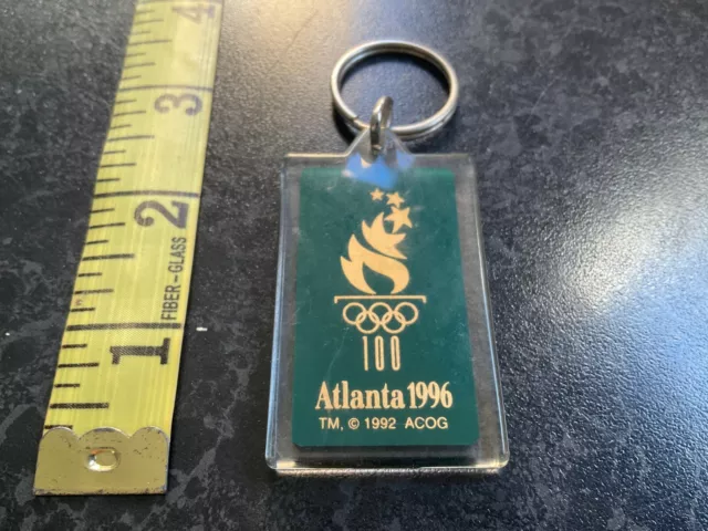 Atlanta 1996 Olympic Keyring Old Collectable
