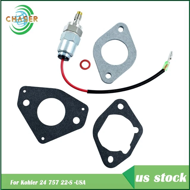 MOWER ENGINES KIT Repair Fuel ShutOff Solenoid Valve For Kohler 22S