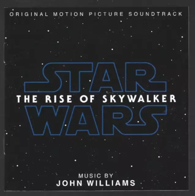 Star Wars - The Rise of Skywalker OST **Australian CD Album** EXC John Williams
