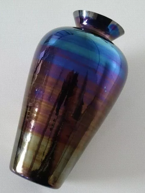 Jugendstil Glas Vase Irisierend Kralik Rindskopf Eleonorenhain