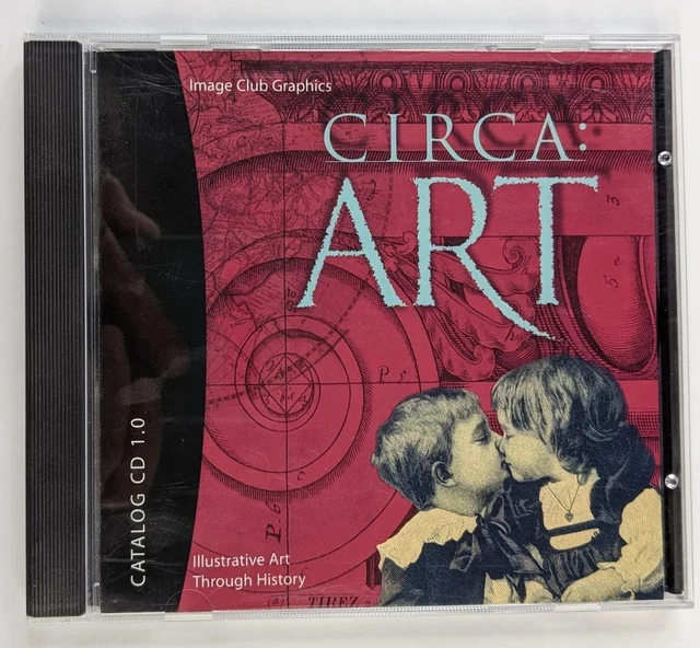 Image Club Graphics 1.0 Circa: Art CD 100 Historia del Arte Ilustrativo libre de regalías
