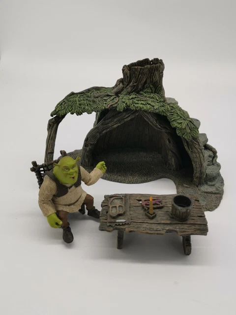Figurine Shrek Wrestlin’ – McFarlane Toys 2001, Incomplète, Sans Boîte, Vintage