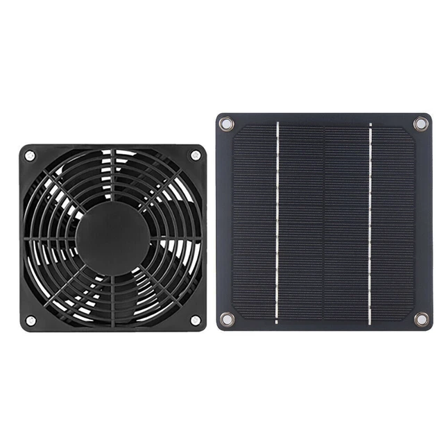 30W Solar Ventilator - Wetterfester Abluftventilator Für Gewächshaus