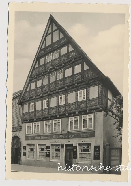 Lemgo 1935 - Inn Alt-Lemgo - Herford Export Beer DAB - Old Photo 1930er