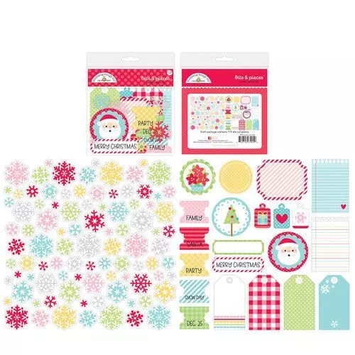 Brocas y piezas de Navidad Doodlebug Design Cane Lane 7925