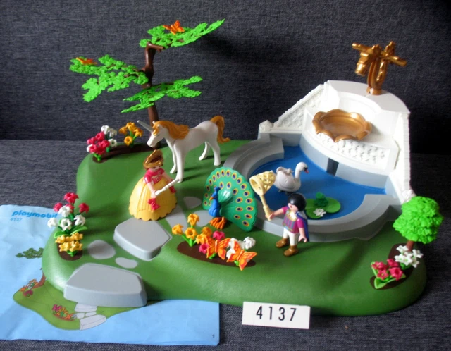 PLAYMOBIL : 4137 : Superset Princesse Et Fontaine Royale EUR 19,00