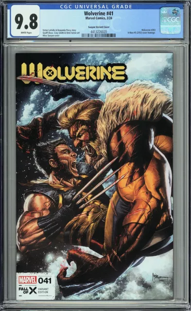 Wolverine #41 Mico Suayan Variant - CGC 9.8!