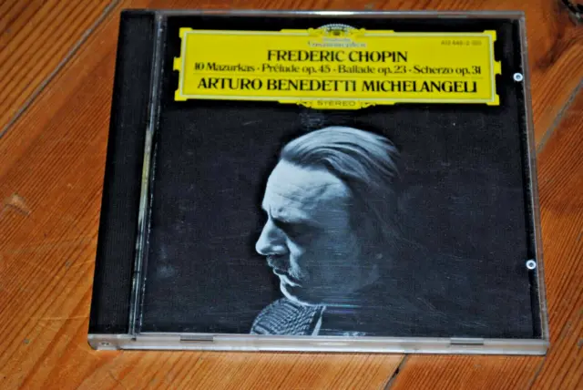 Chopin: Recital - Arturo Benedetti Michelangeli - DGG W.Germany
