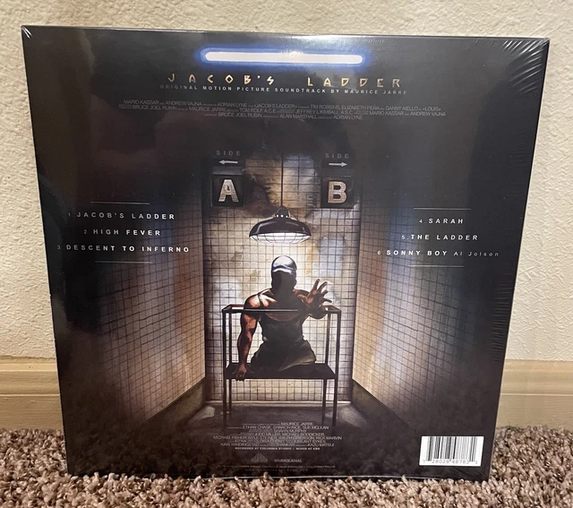 JACOB'S LADDER OFFICIAL Film Soundtrack Colored Vinyl LP Waxwork