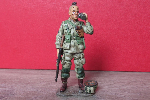 King & Country - D.day'44 - Ref Dd046 / Paratrooper Avec Talkie Walkie