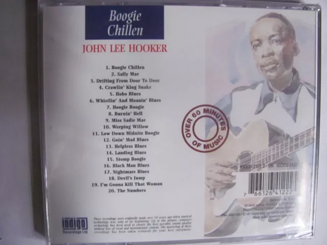 John Lee Hooker - Boogie Chillen [CD] new