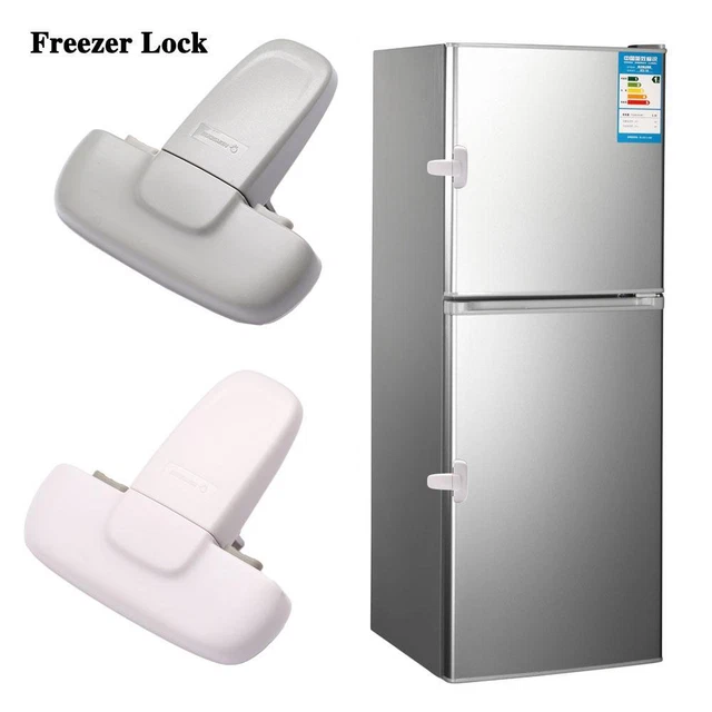 1Pc Home Refrigerator Fridge Freezer Door Lock Latch Catch Kids Safety Toddlers