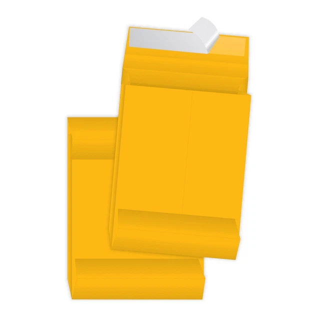 Envelopes, 2" Exp, Redi-Strip, 40Lb, 10"x13"x2", 25/PK,Kraft
