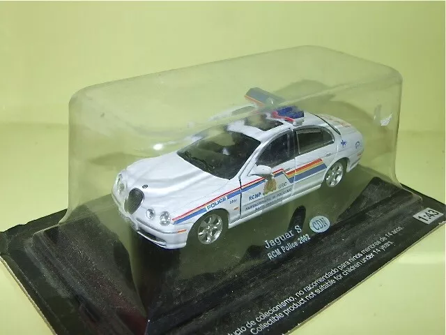 Jaguar S Type  Rcm Police Police Canadienne 2002 Fabbri 1:43