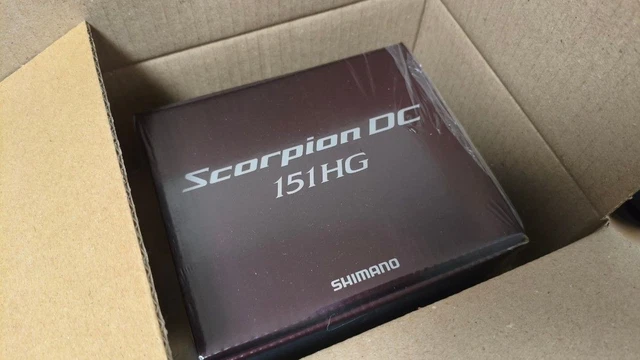SHIMANO 21 SCORPION DC 151HG LEFT Baitcasting Reel Shipping from