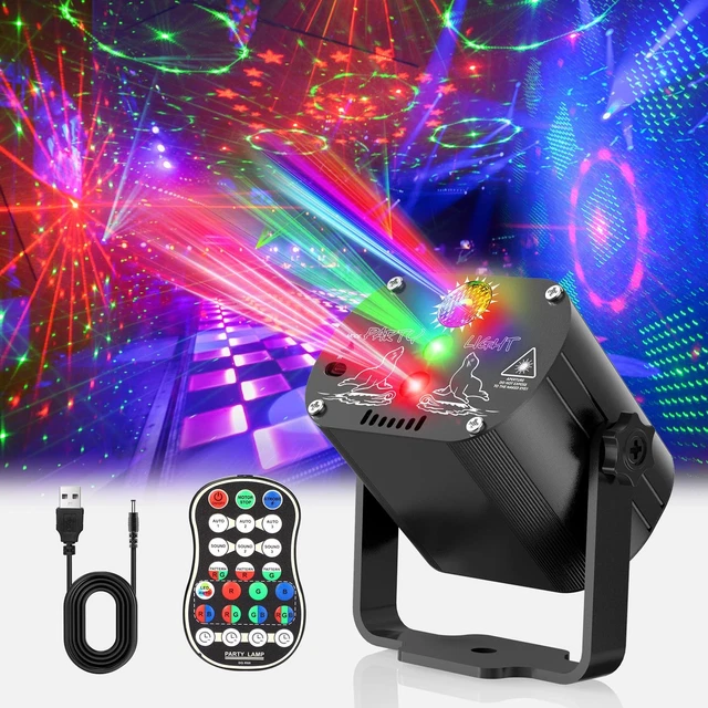 Palla Disco LED Con Telecomando - Luci RGB Che Ballano A Ritmo Di Musica Per Feste - Foto 10