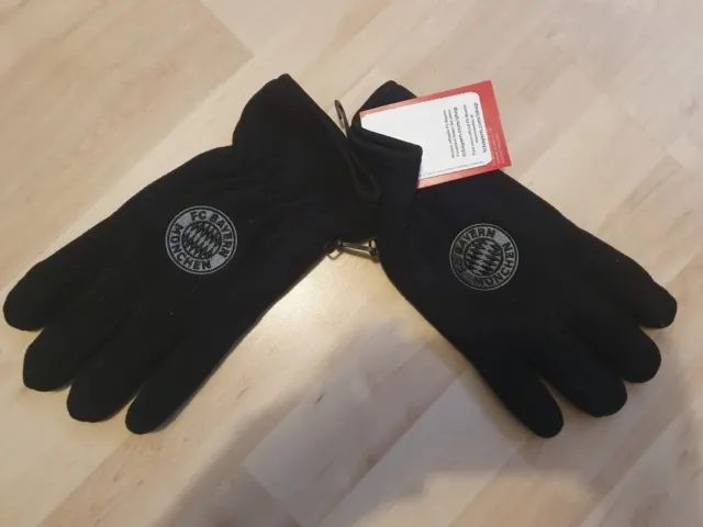 Bayern München Fleece-Handschuhe Gr.L -  mit Touch-Smartphone-kompatibel *NEU*