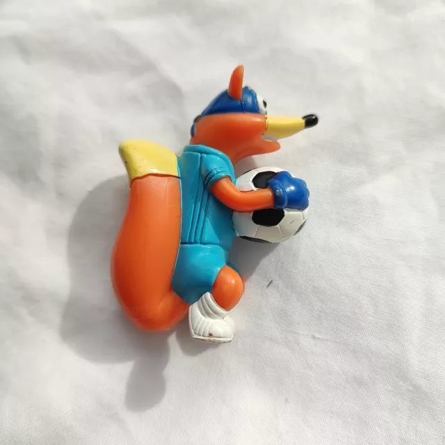 Dora Explorer Figure Toy Swiper The Fox Soccer Blue Cake Topper 2 Inches