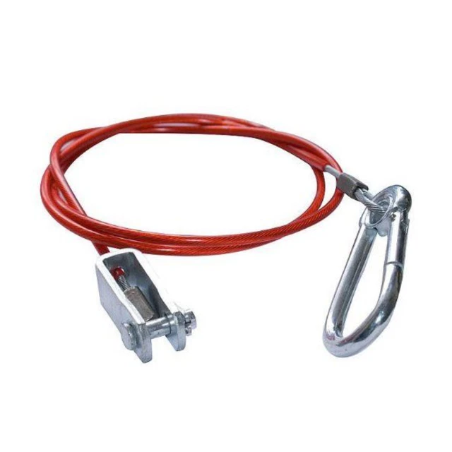 TRAILER BREAK AWAY Cable Towing Safety Brake Heavy Duty 100cm Caravan