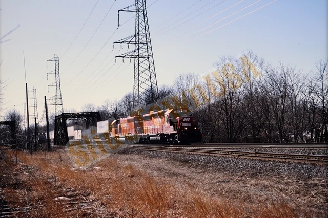 Vtg 1994 Train Slide 6615 SOO Line Engine X4S010