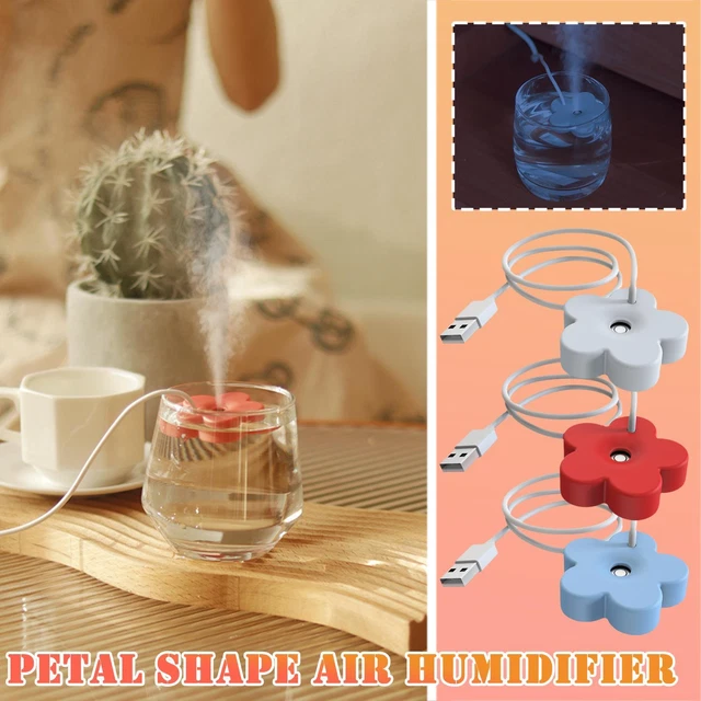 Portable Air Humidifier USB Mist Maker Silent Car Purifier Aroma Diffuser Q8M9