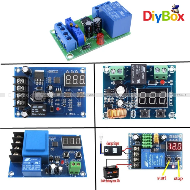 12V/24V/36V BATTERY CHARGING Control Board Charger Power Supply Module
