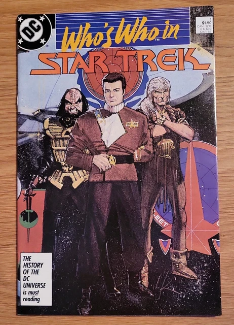 Who's Who In Star Trek Vol 1 & 2 DC Comics 1987 Excellent Condition 2