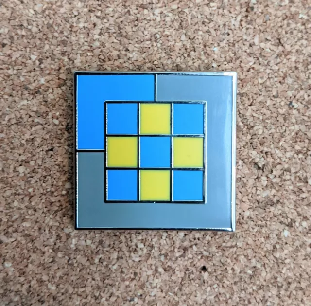 British Rail Railfreight Construction Sector enamel pin badge