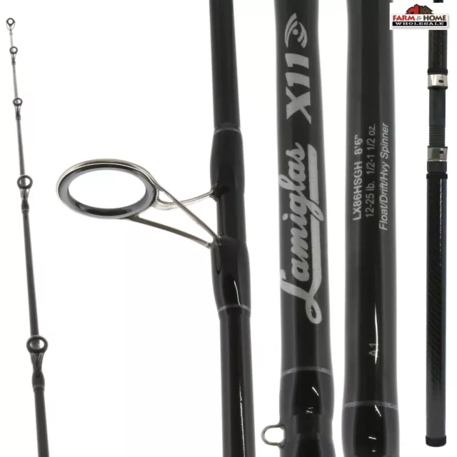 10FT LAMIGLAS INSANE Surf Moderate Fast Spinning Rod 2pc LIS10MS