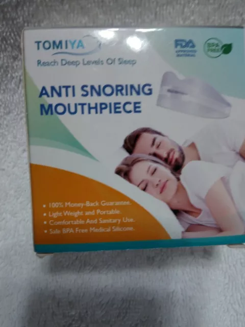  Anti Snoring Mouthpiece NEW BPA Free FDA Approved 