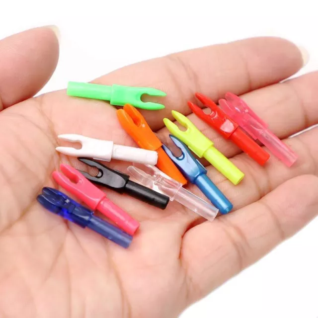 24pcs/lot Insert 4.2mm Archery Carbon  Arrow Nocks Internal Noc-ca