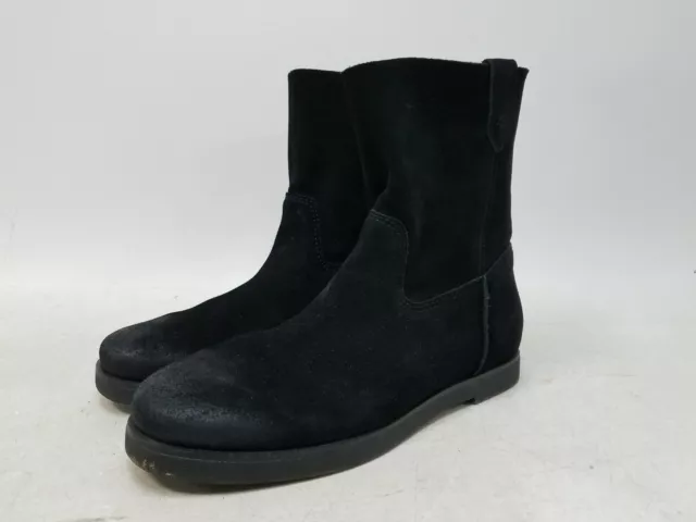 UGG JOSEFENE SHORT Suede Leather Boots (Black) Size 9 $6.99 - PicClick