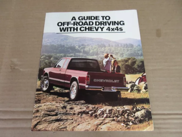 Vintage A Guide To Off-Road Driving With Chevy 4X4s     E1