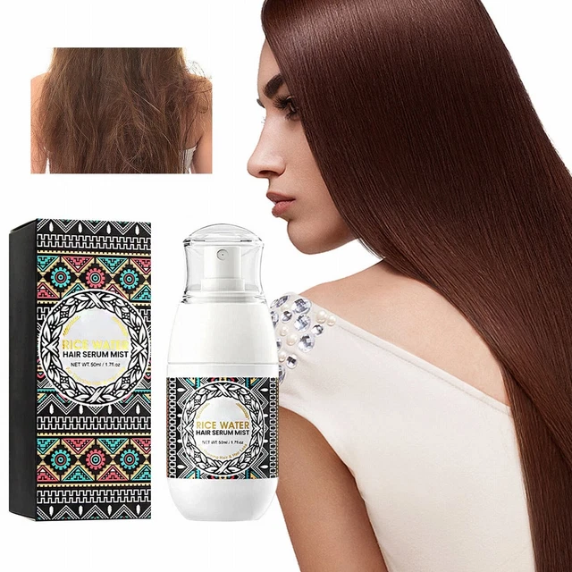 Nuevo juego de spray para el cabello cuidado del crecimiento del cabello agua de arroz y agua de arroz para el cabello