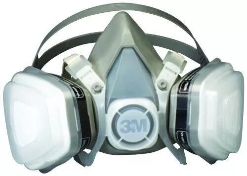 3M 07193 7193 Dual Cartridge Respirator Assembly Organic Vapor , Large