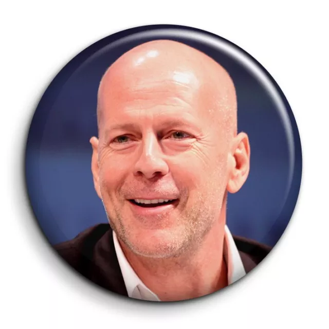 Bruce Willis Badge Epingle 38mm Button Pin