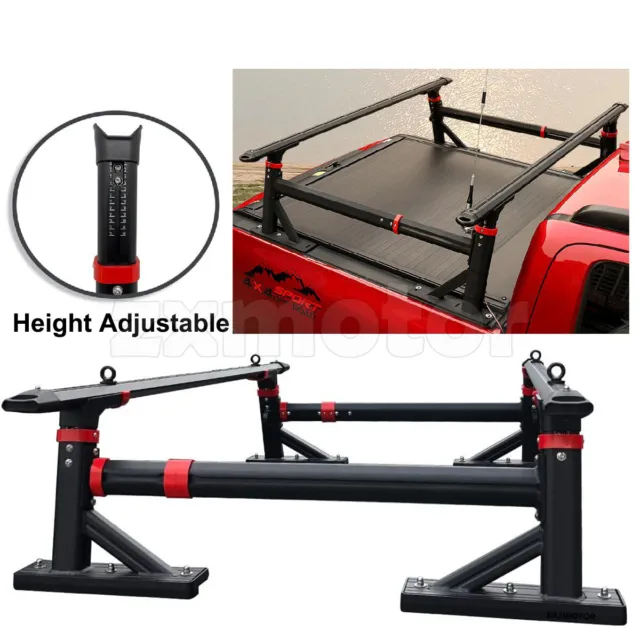 Hight Extendable Pickup Truck Bed Ladder Rack Carrier for Toyota Tundra 07-23