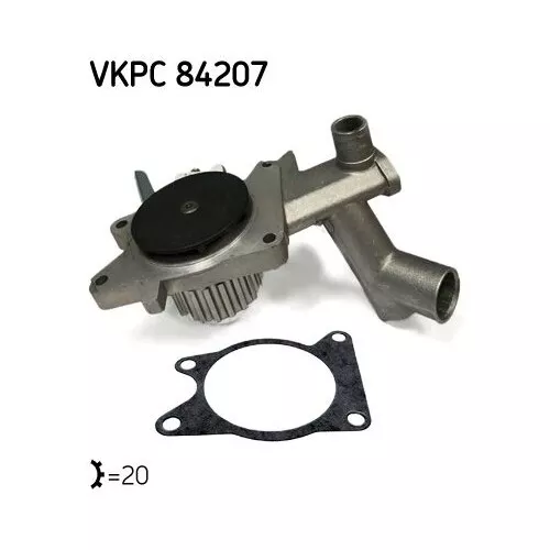 1x Wasserpumpe, Motorkühlung SKF VKPC 84207 passend für FORD