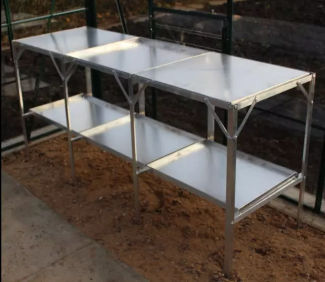 Aluminium Greenhouse Staging | Samson