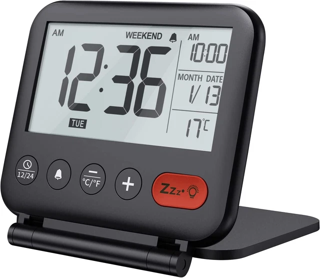 ACCURATA SVEGLIA HTC1 LCD digitale termometro ambiente misuratore di