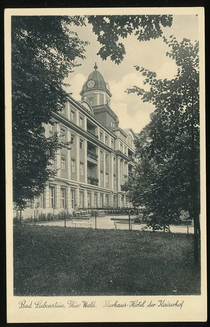 650488) AK Kurhaus Hotel der Kaiserhof Bad Liebenstein Thür. gel. 1936