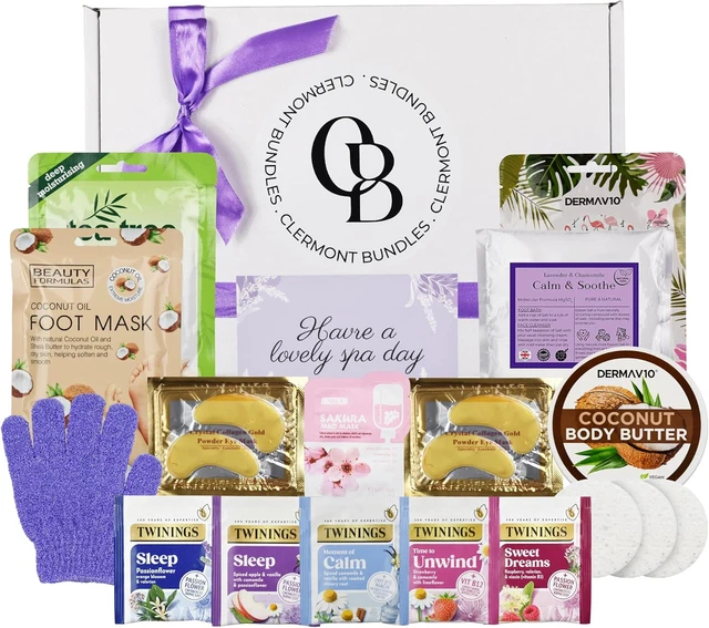 Regali Di Compleanno Per Le Donne Best Friend - Rilassante Spa Gift Box Basket Per La Sua - Foto 9