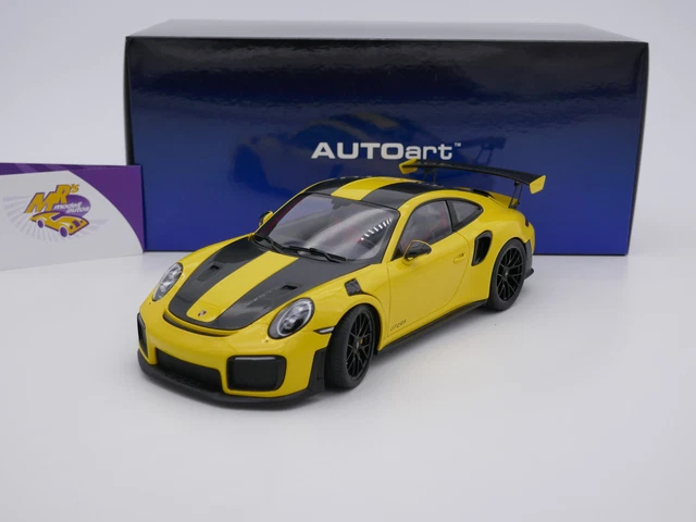 Porsche 911 GT Numérotée AutoArt Échelle 1:18 Porsche 911 GT Numérotée AutoArt Échelle 1:18