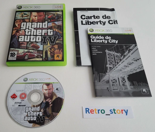 Microsoft Xbox 360 - Grand Theft Auto GTA IV 4 - PAL